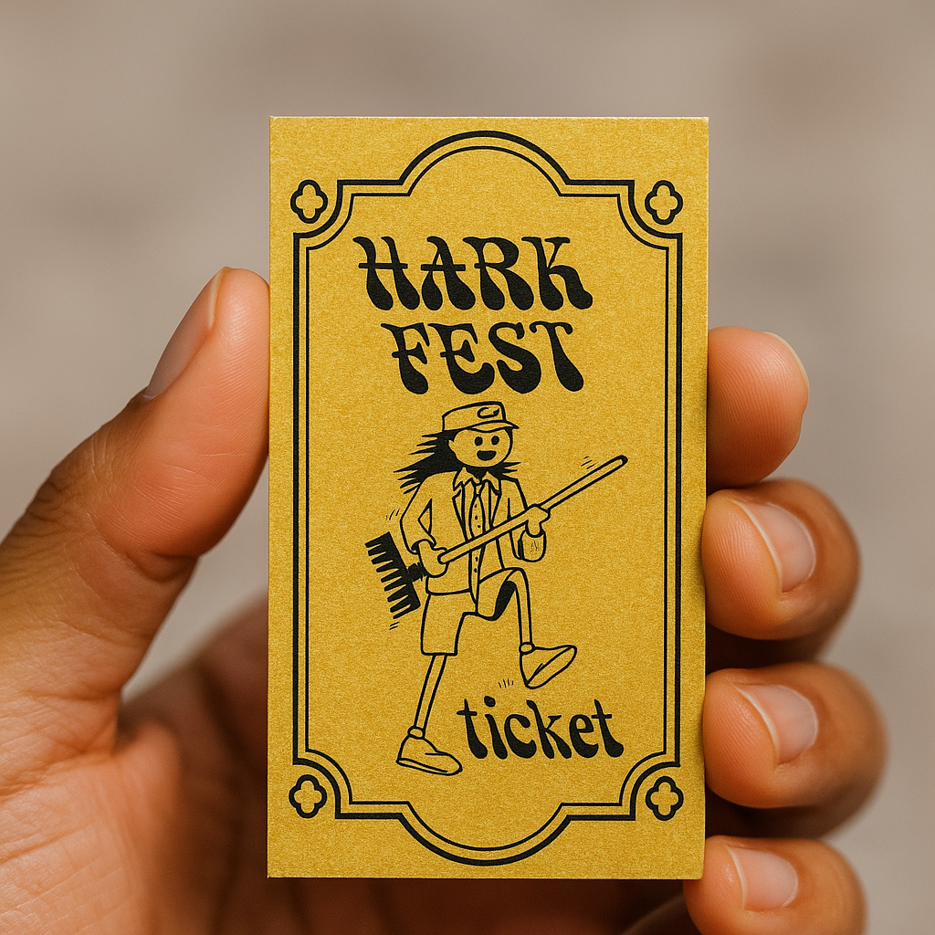 Hark Vlegel Veest Ticket